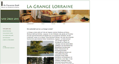 Desktop Screenshot of la-grange-lorraine.de