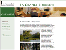 Tablet Screenshot of la-grange-lorraine.de